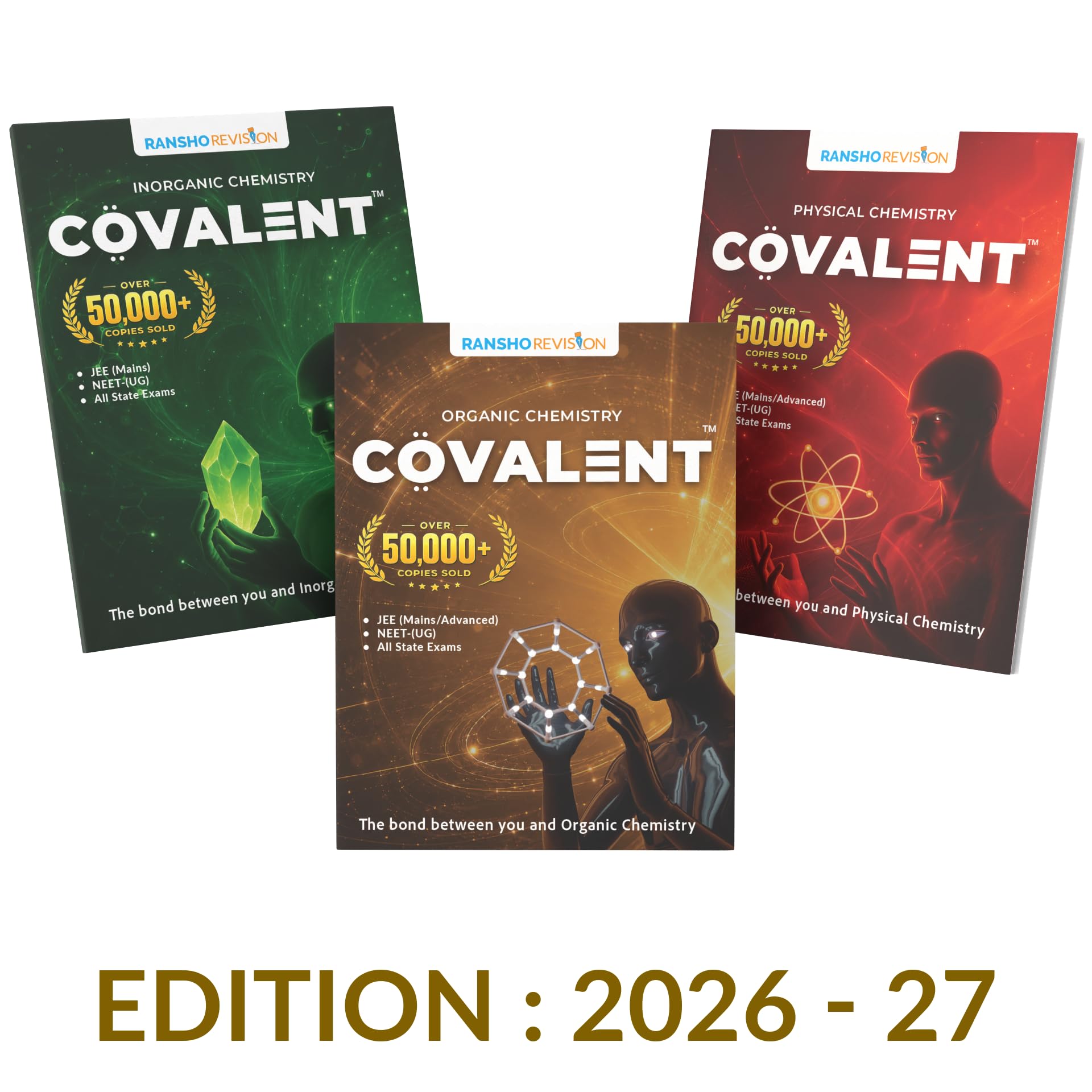 COVALENT Master Combo Chemistry Book Set for JEE/NEET