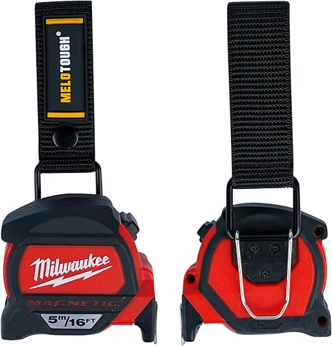 Miniatura 7 de MELOTOUGH Soporte para cinta métrica, soporte de cinta métrica, funda de herramienta de impacto para cinta métrica, taladros, herramienta recortada