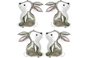 Big 32 Inch Bunny Balloons - An Hoppy Treat for Your Party!