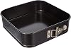 ibili Springform Cake Tin Set Moka Sheet Steel Black Black 24 x 24 x 7 cm