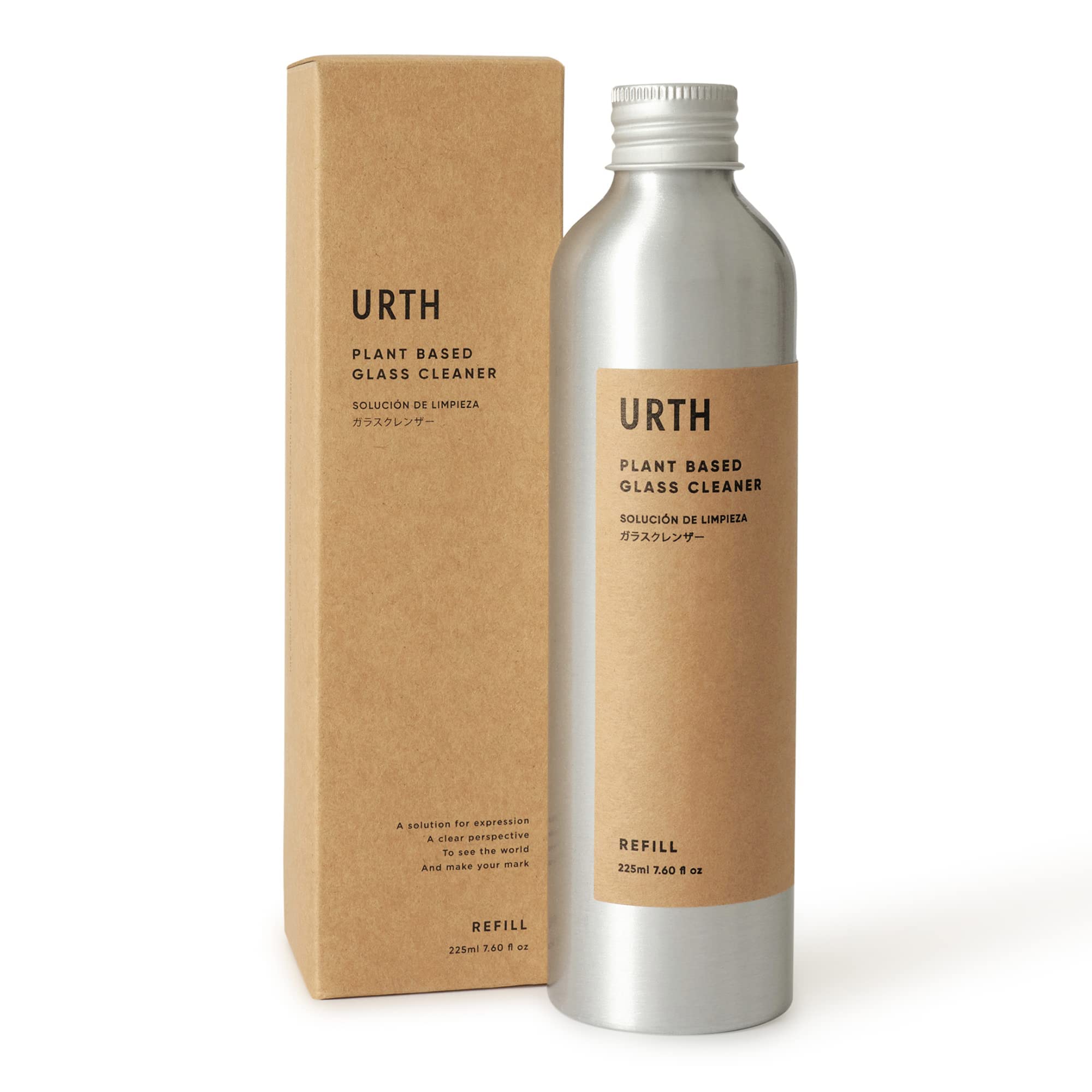 Urth 225ml Glasreinigungsspray Nachfüllpackung