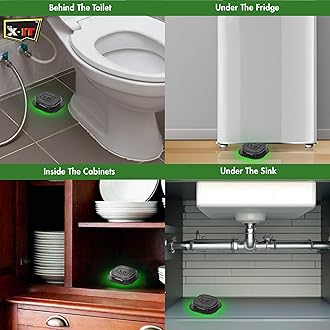 Cockroach Repellent Bait, Eliminates German and American Cockroaches and their Nests, Easy to Use, Pesticide Free, No Vapor or Odor - 6 Bait Stations