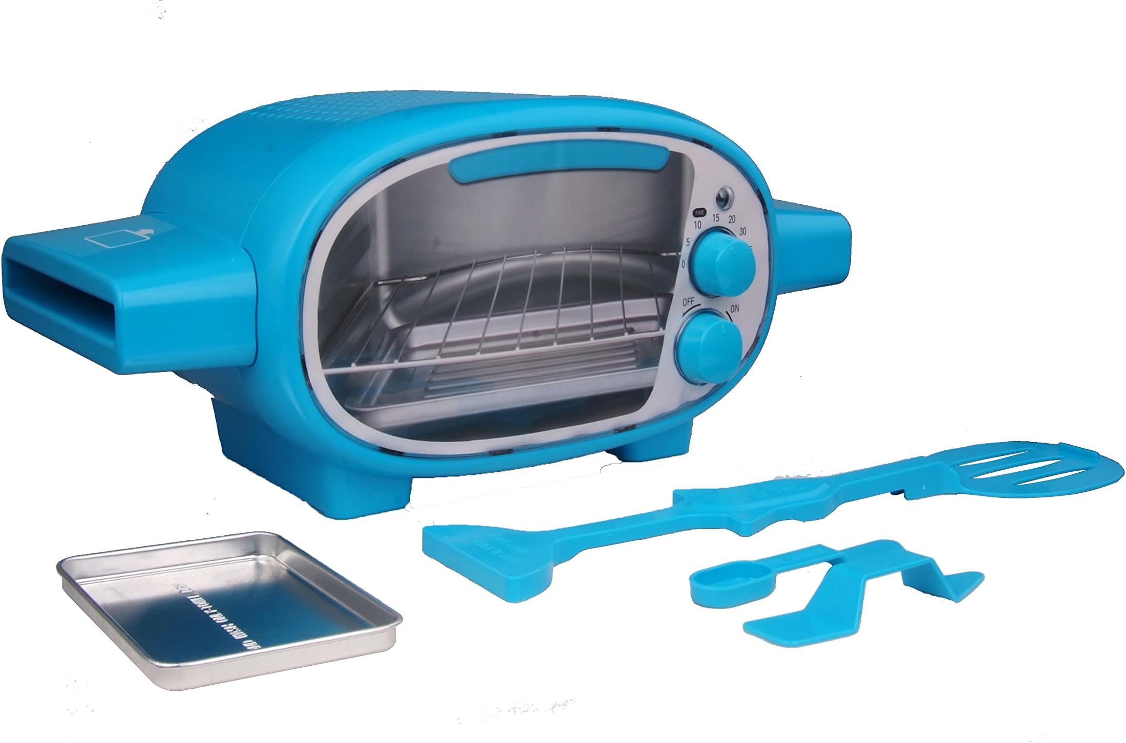 Oven | Bakes Cookies, Brownies, Cakes, & More in Minutes | Includes Baking Pan & Cooking Utensils