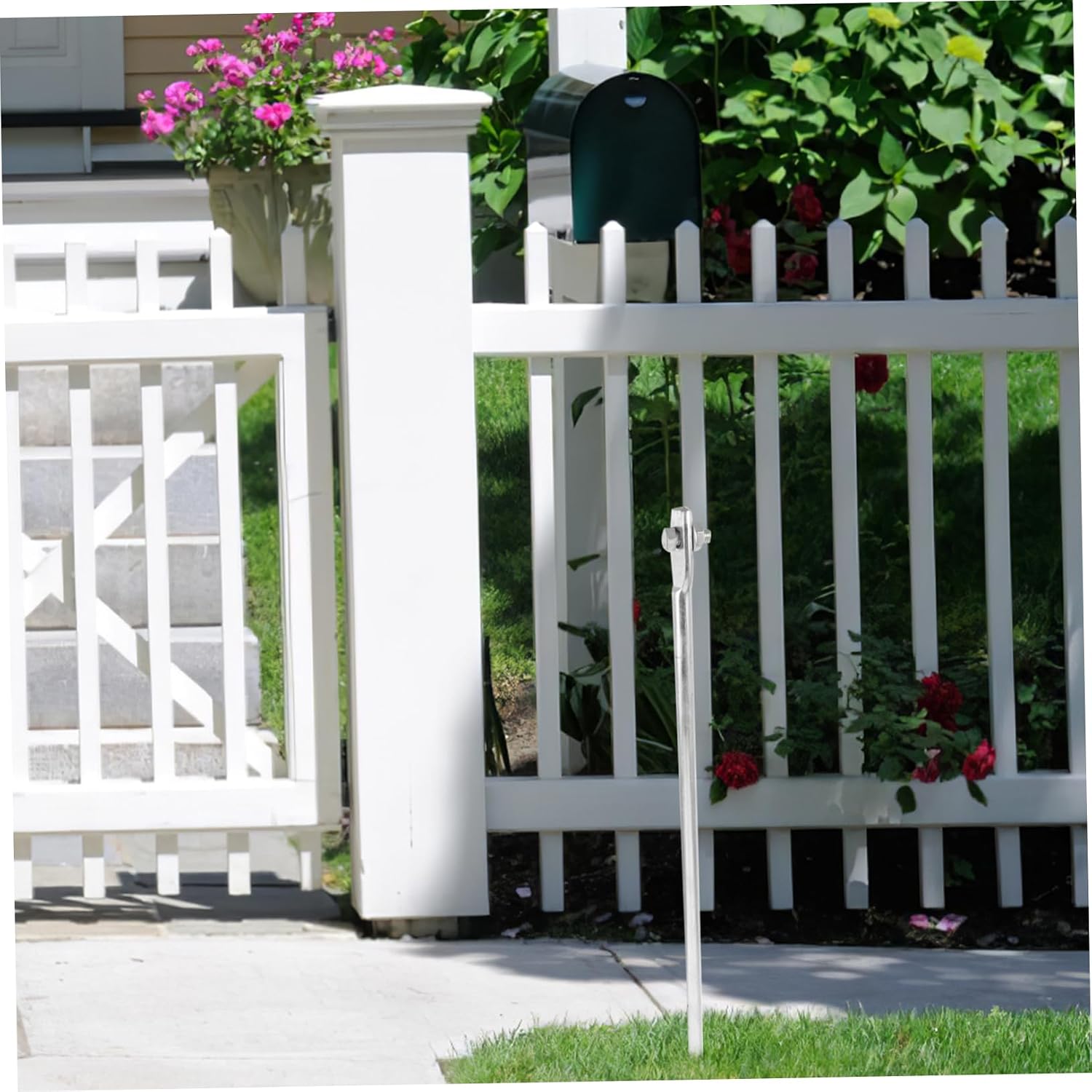 Grounding Rod Pin for Electrical Safety Portable Grounding Stake for Home Use Easy Installation Single Design