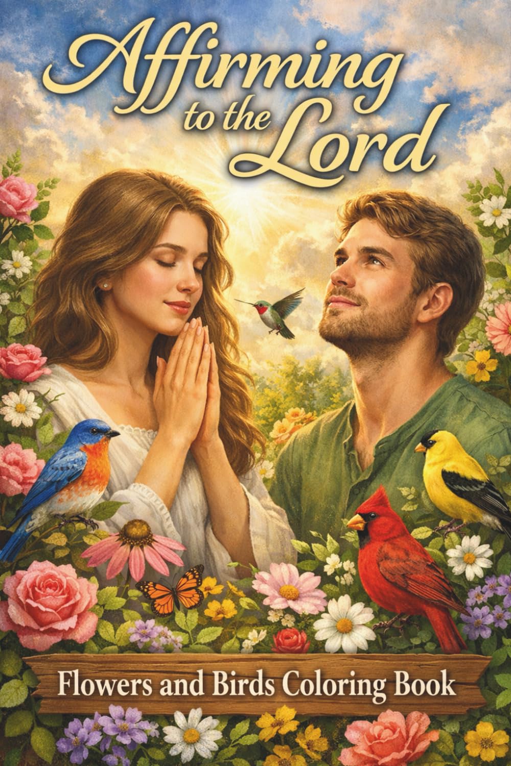 Affirming to the Lord: Flowers and Birds Coloring Book