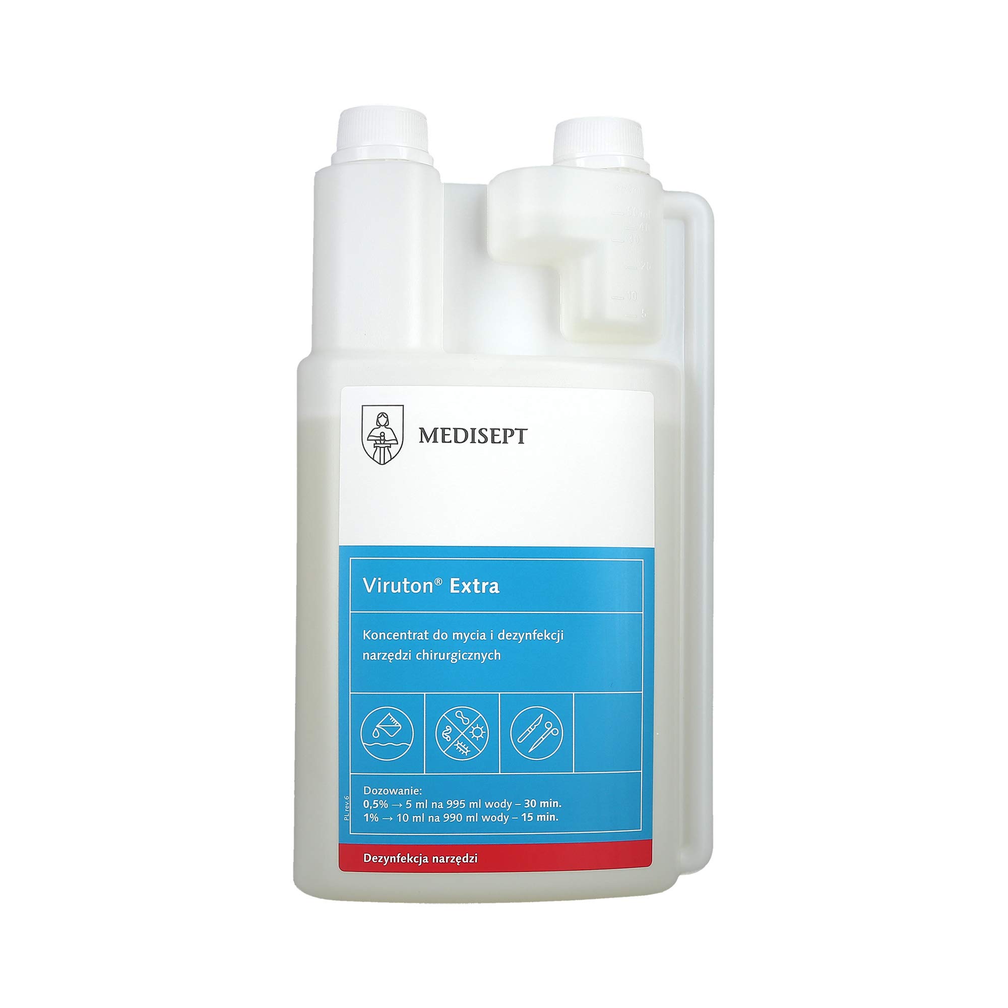 MEDISEPT MEDI-LINE Viruton Extra Desinfectante para herramientas 1000ml