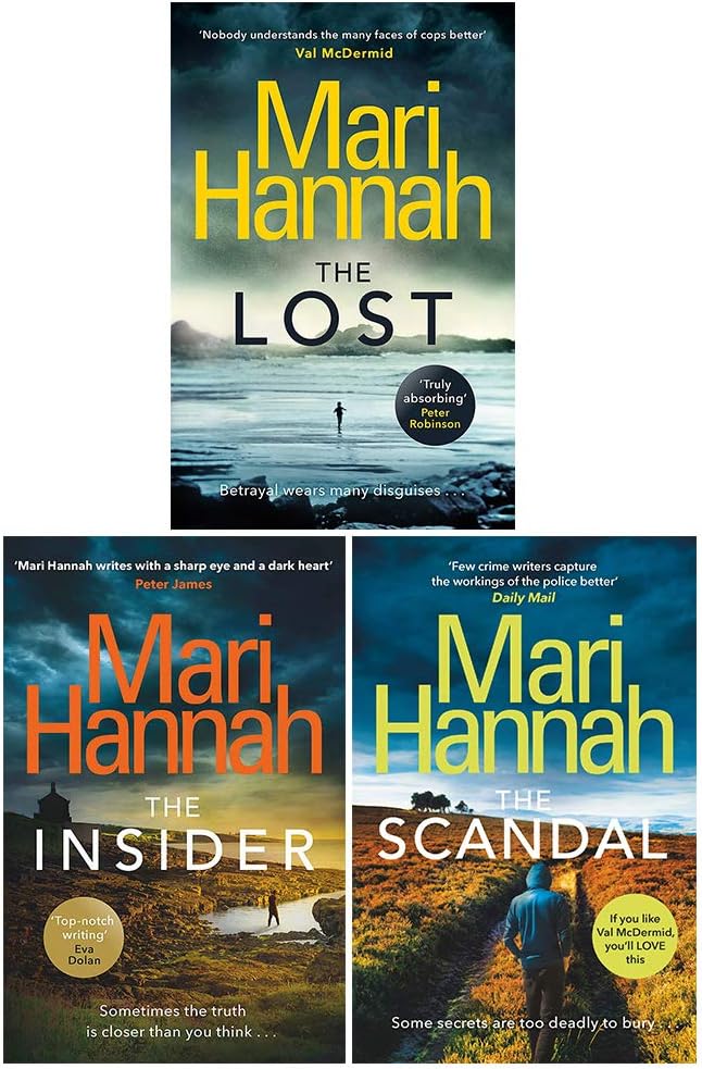 Mari Hannah Stone and Oliver Series 3 Books Collection Set (The Lost,The Insider,The Scandal)