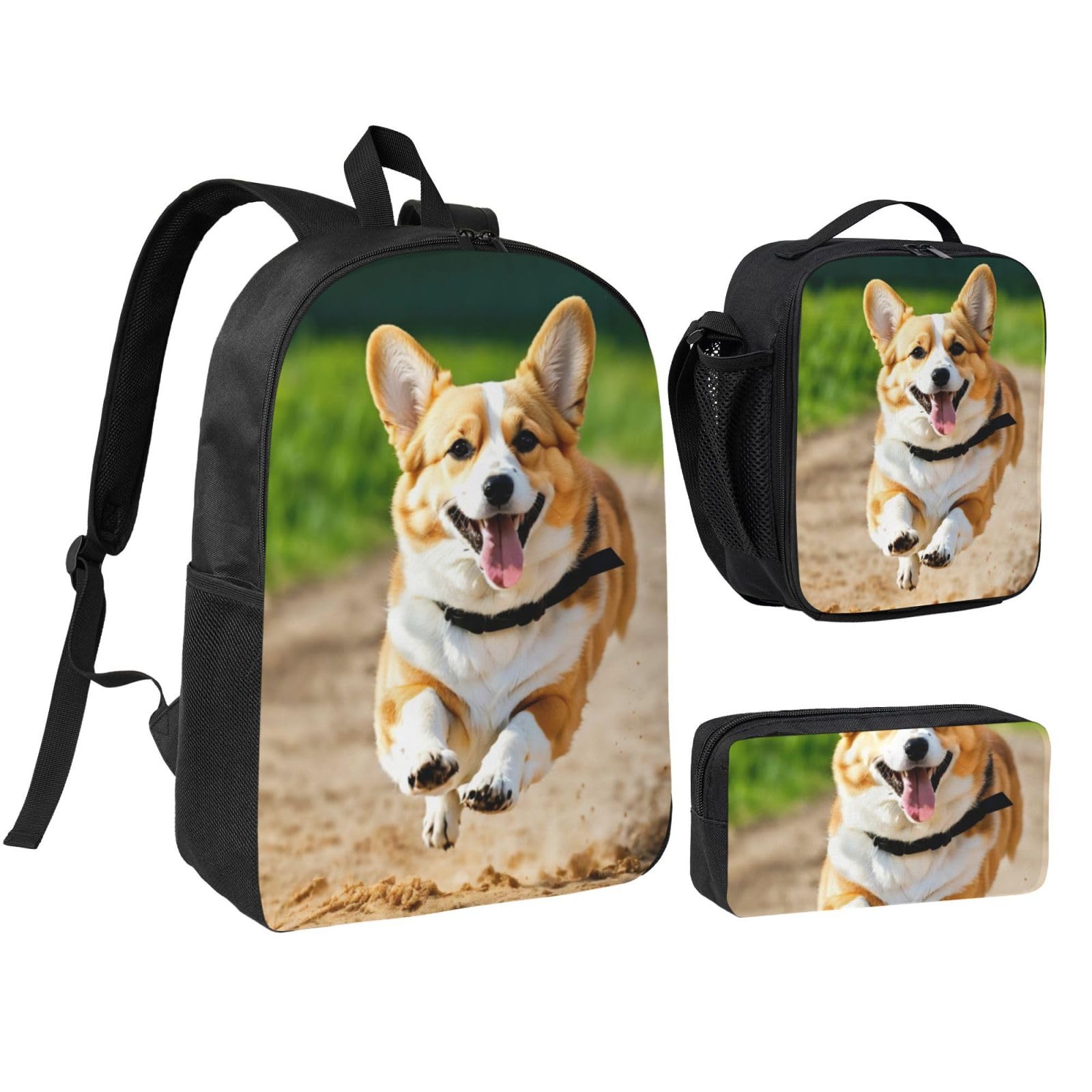 Mochila escolar de corgi EdWal para evitar carga pesada en la espalda 8
