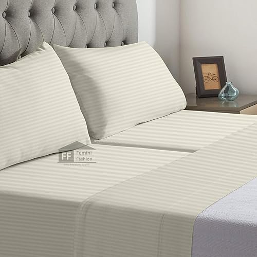 Juego de sábanas divididas California King para cama ajustable, tejido de satén suave, 400 hilos, 100% algodón egipcio, juego de 5 piezas con 2