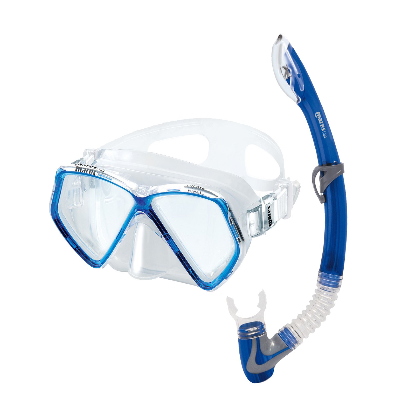 Mares Pirate Kit de tuba junior gafas piscina y snorkel infantil 3