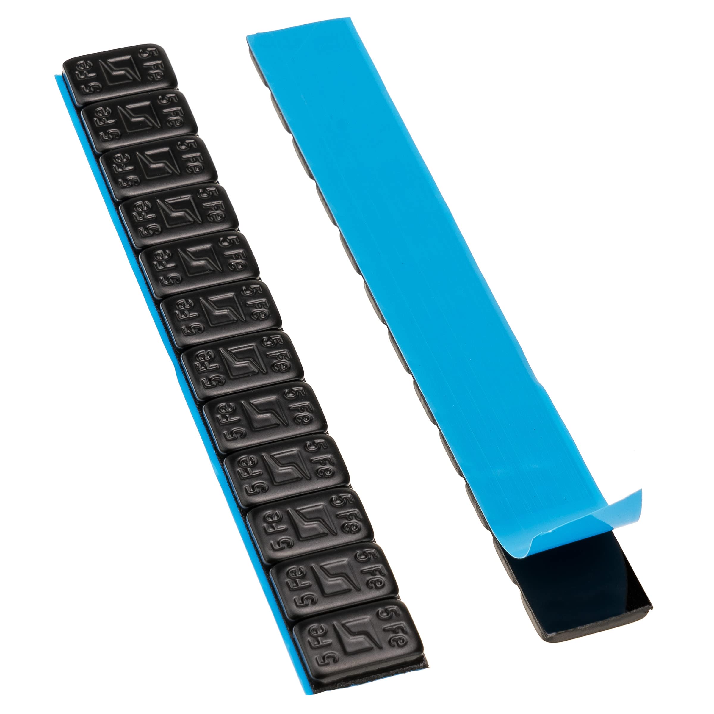 36 kg plakgewichten, balanceergewichten, rol, 7200 x 5 g, staalgewichten, zilver, lijmstrip met afscheurrand, balanceergewichten voor stalen velgen en aluminium velgen, kunststof gecoat