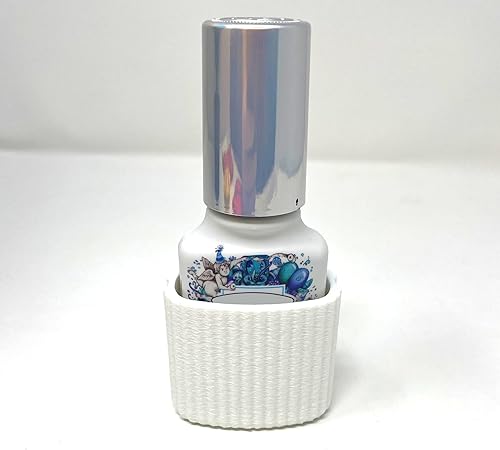 Miniatura 3 de Soporte de espray para botellas de 2 oz. - Soporte para spray de excremento para baño con adhesivo para aplicar al inodoro o gabinete