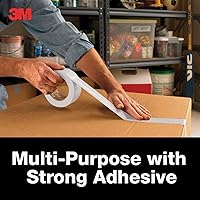 Vista 3 de 3M Cinta adhesiva 3955-WH, blanca, 1.88 pulgadas x 60 yardas. Cantidad 1