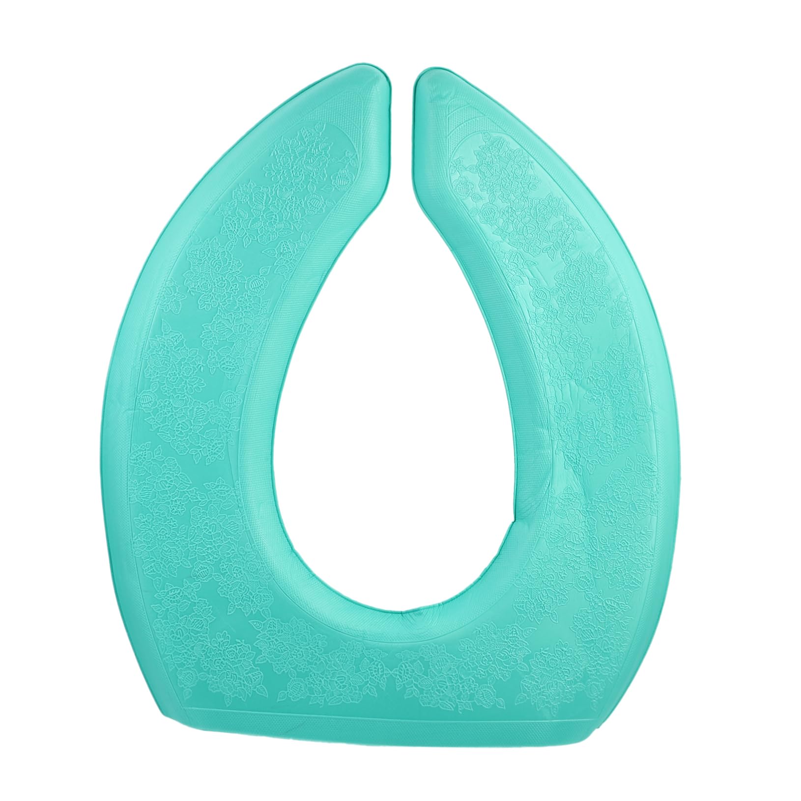 HAWILLOSCH 3pcs Toilet Seat Thick Seat Mat Waterproof Design Fashion 3D Embossing Family-Friendly