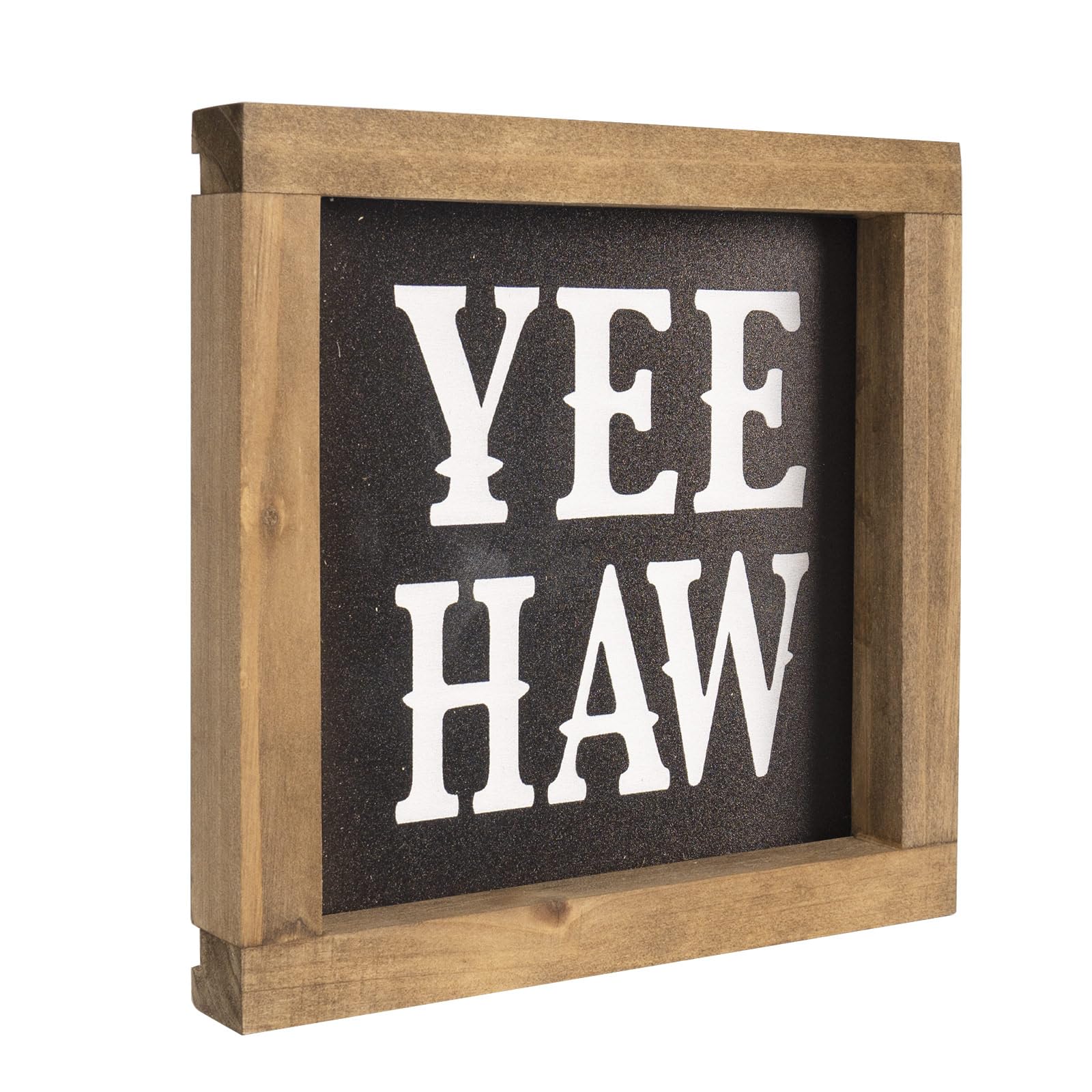 Western Wall Decor, Yeehaw Wood Sign, Cowboy Southwest Wall Art, Southwestern Farmhouse Bathroom Desk Home Decoration
