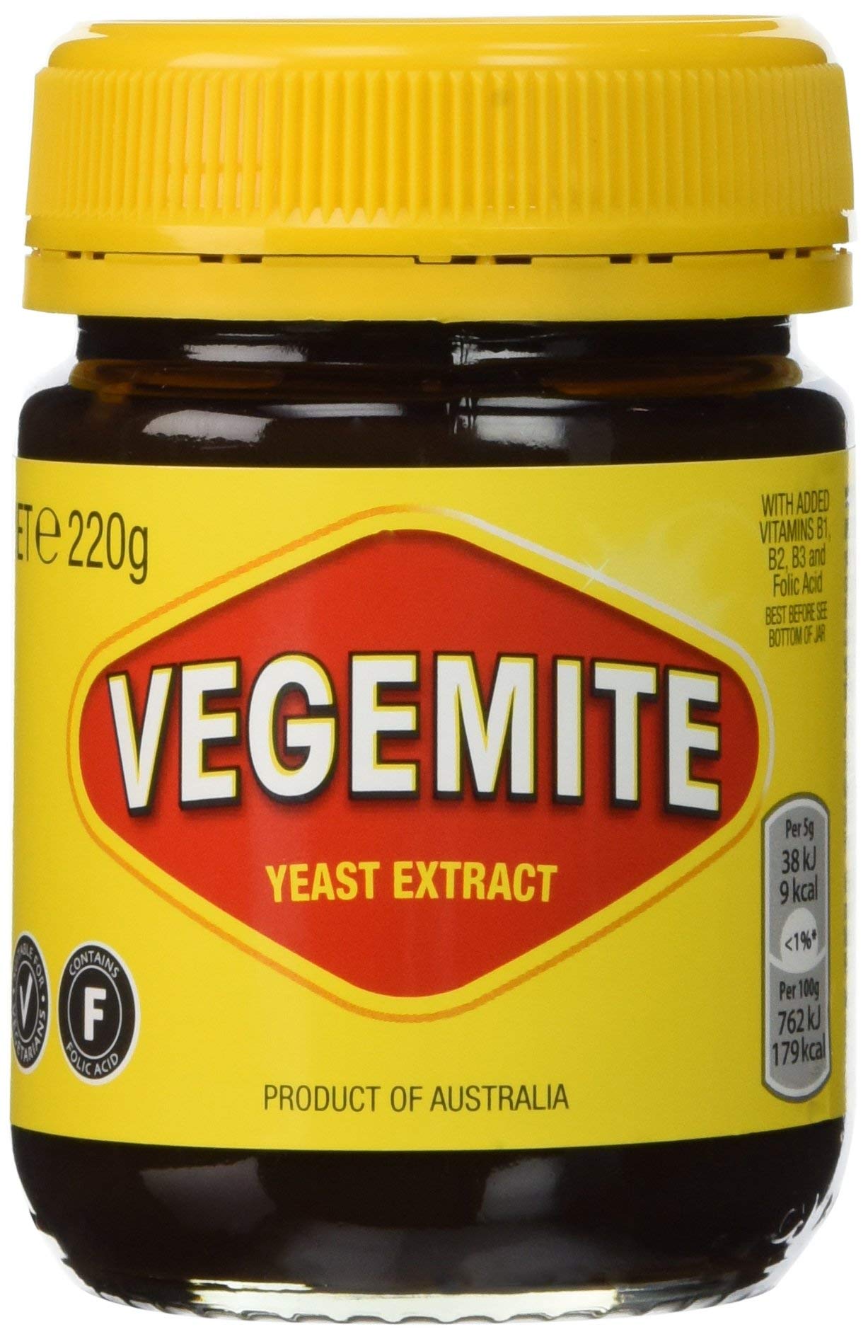 Kraft Vegemite Lot de 4 bocaux 220 g