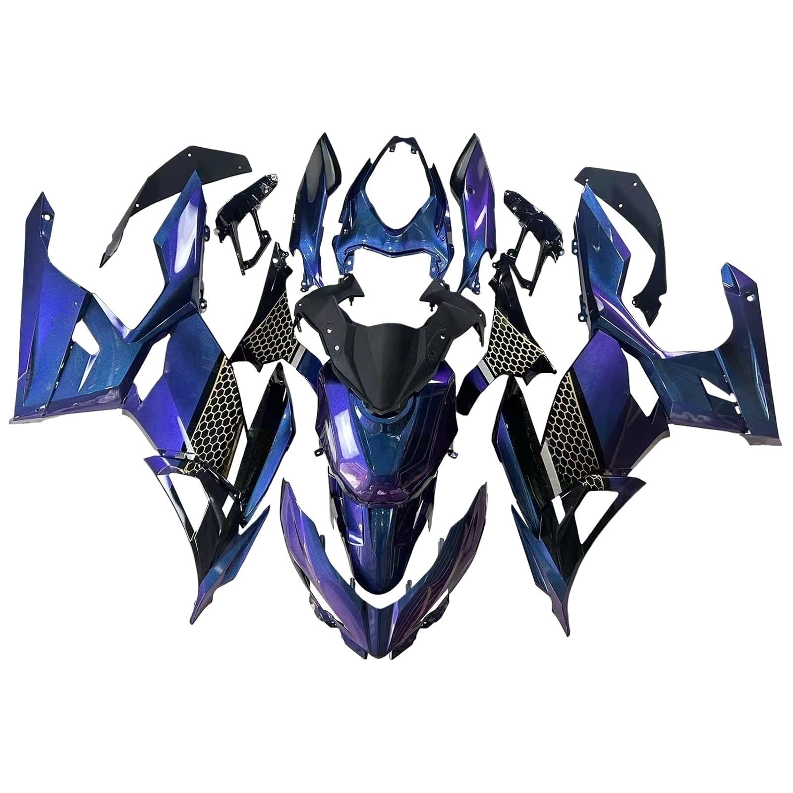 Amazon | Bruce & Shark(ブルース・サメ) Ninja400 カウル EX400