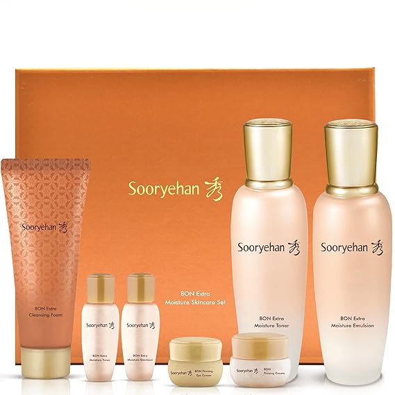 SOORYEHAN BON EXTRA MOISTURE Korean Skincare Gift Set
