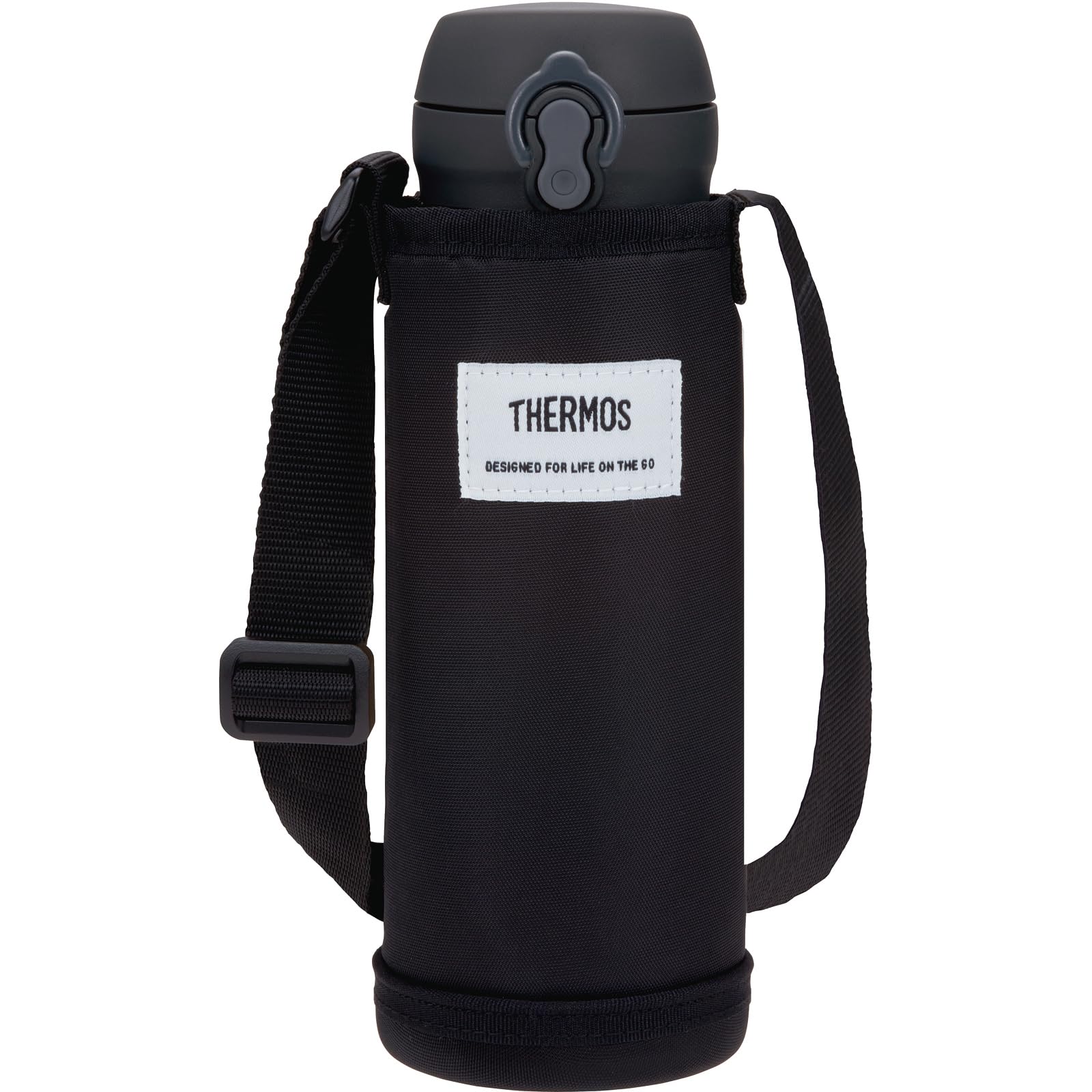 Amazon｜サーモス マイボトルポーチ 約500ml用 ストラップ付き 肩掛け