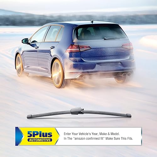 Vista 77 de 5 PLUS® - Limpiaparabrisas trasero de 25.5 cm, repuesto filtro genérico