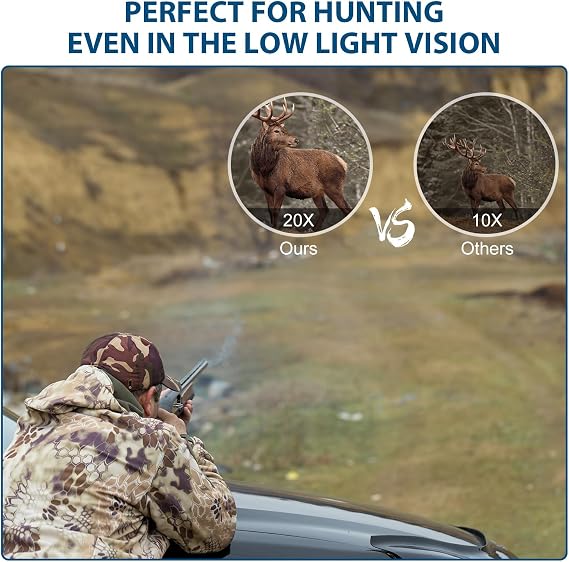 20x25 High Powered Binoculars for Adults and Kids,Compact HD Waterproof Binoculars Durable and Clear BAK4 Prism FMC Lens,Suitable for Bird Watching,Sightseeing and Outdoor Sports