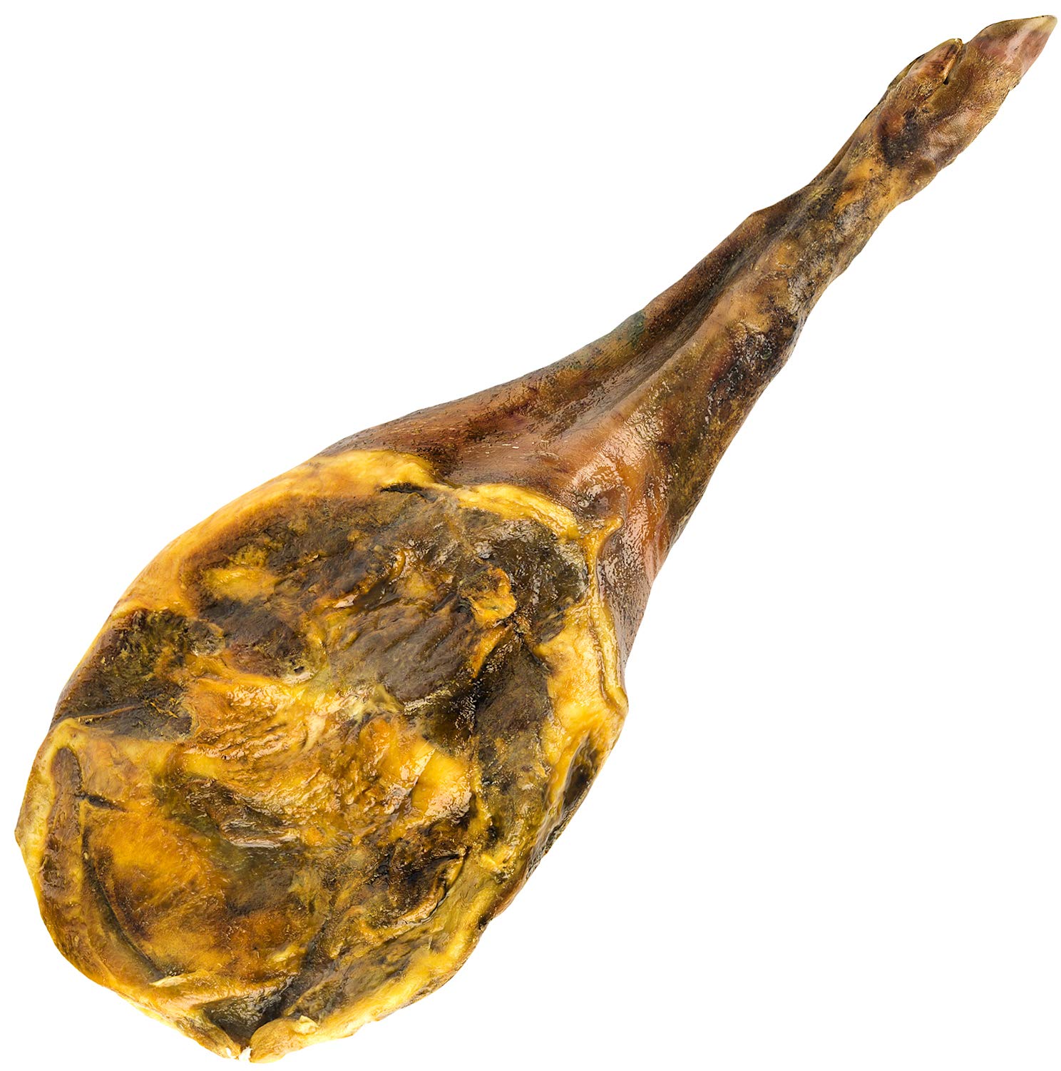 Prosciutto Spagnolo Serrano (Spalla) Riserva Duroc + Porta Prosciutto + Coltello 4.5-5 KG - Jamon Serrano Jamonprive