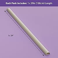 Vista 4 de D-Line Ocultador de cable semicircular, cubierta de cable patentada, ocultar cables de montaje en pared de TV, canaleta para cables, cubiertas