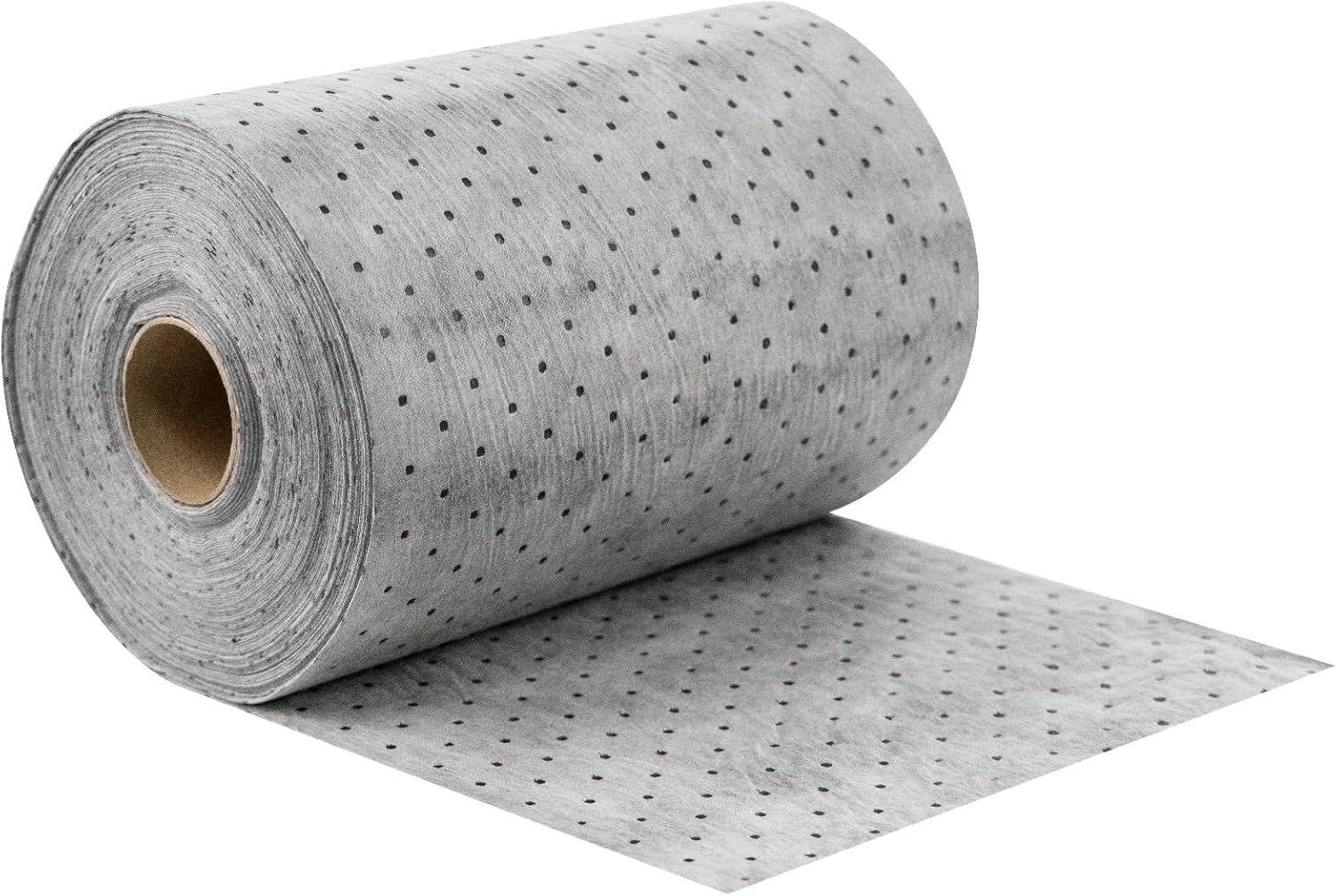 Oil Absorbent Mat Roll, Oil Absorbent Pads 15" x 150' Heavy Duty for Industrial Garage Leaks & Drips, 3 oz Polypropylene Spill Cleanup Absorber
