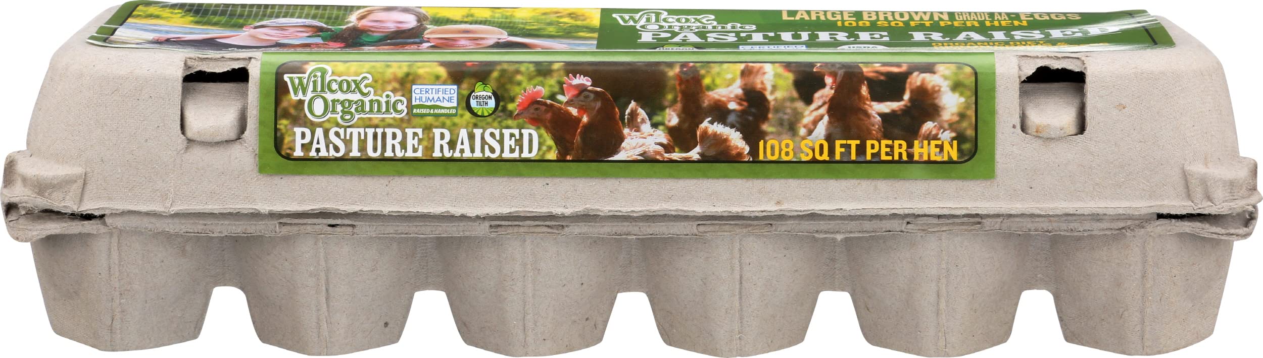 Amazon.com: Wilcox Farm Organic Large Grade AA Eggs, 12 CT
