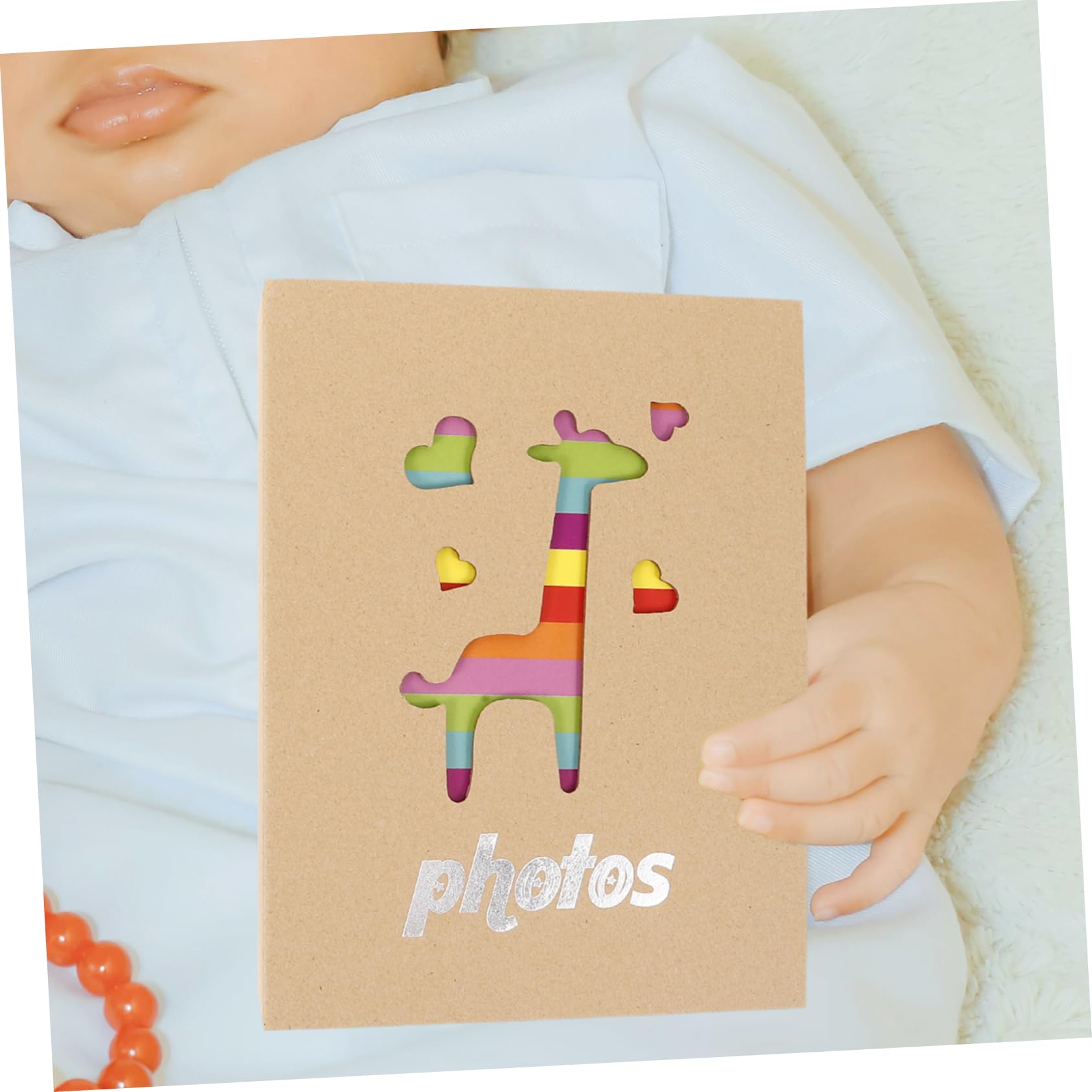 Cabilock 6piezas Álbum De Fotos Para Bebés Conjunto De Álbum Portátil Para Recuerdos Infantiles Para Fotos De Recién Nacidos y Celebraciones Familiares