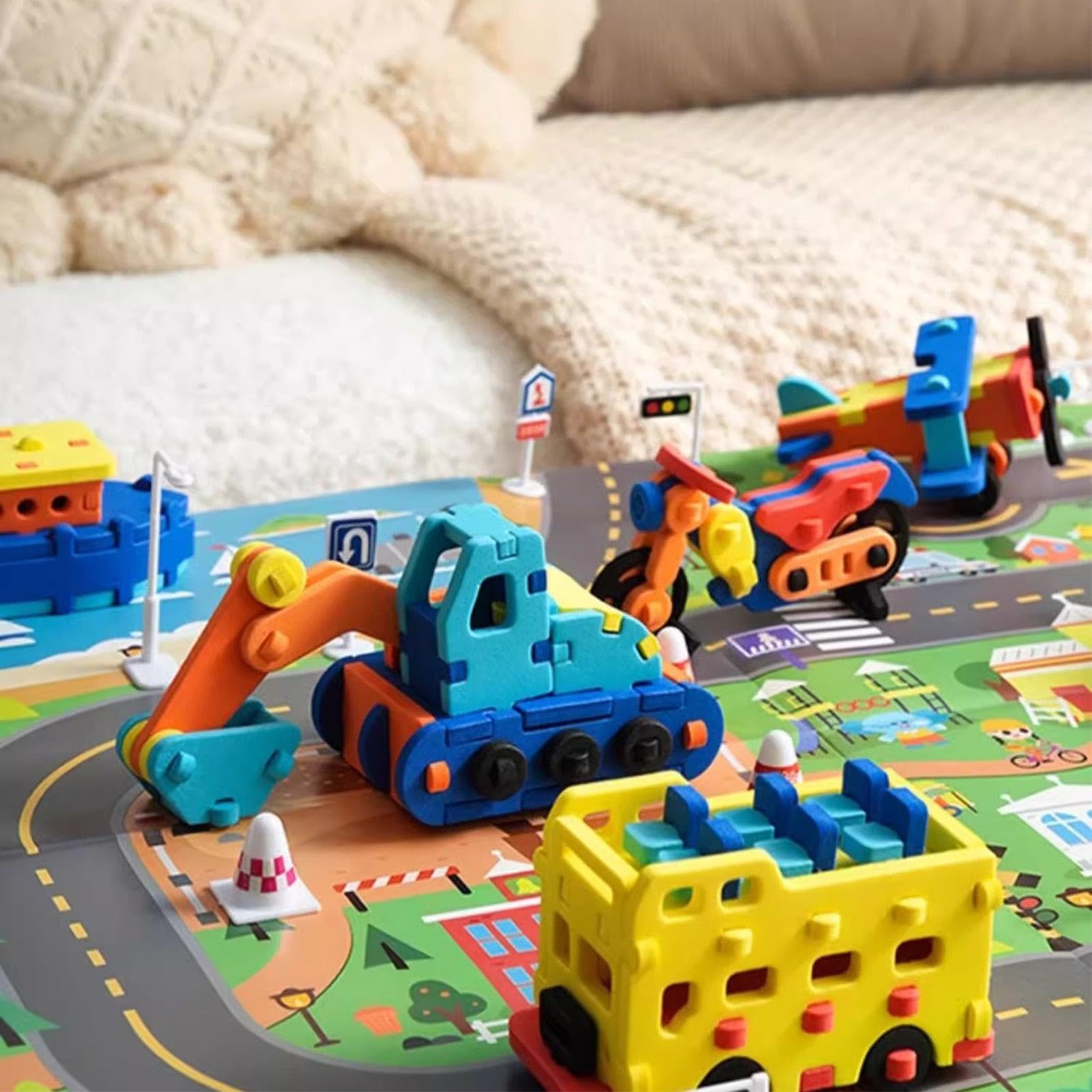 Amazon | Bytrdgfy 男の子向けのおもちゃを分解する,乗り物のおもちゃ