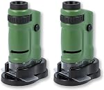 Carson MicroBrite 20x-40x Zoom LED Lighted Pocket Microscope (MM-24)
