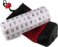 Vista 21 de Geospace Juego educativo de lectura Spin para niños: un juego de ortografía magnético de mano con bolsa de almacenamiento (letras mayúsculas)