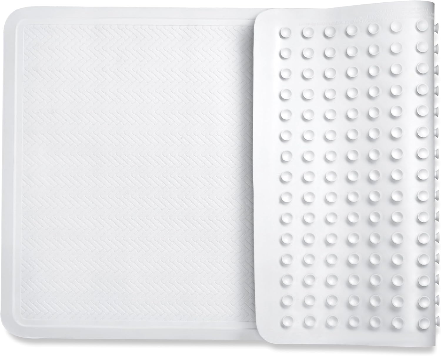 Bath mats Non Slip Shower mats, with Powerful Gripping Technology Fits Any Size Bath Tub BPA-Free