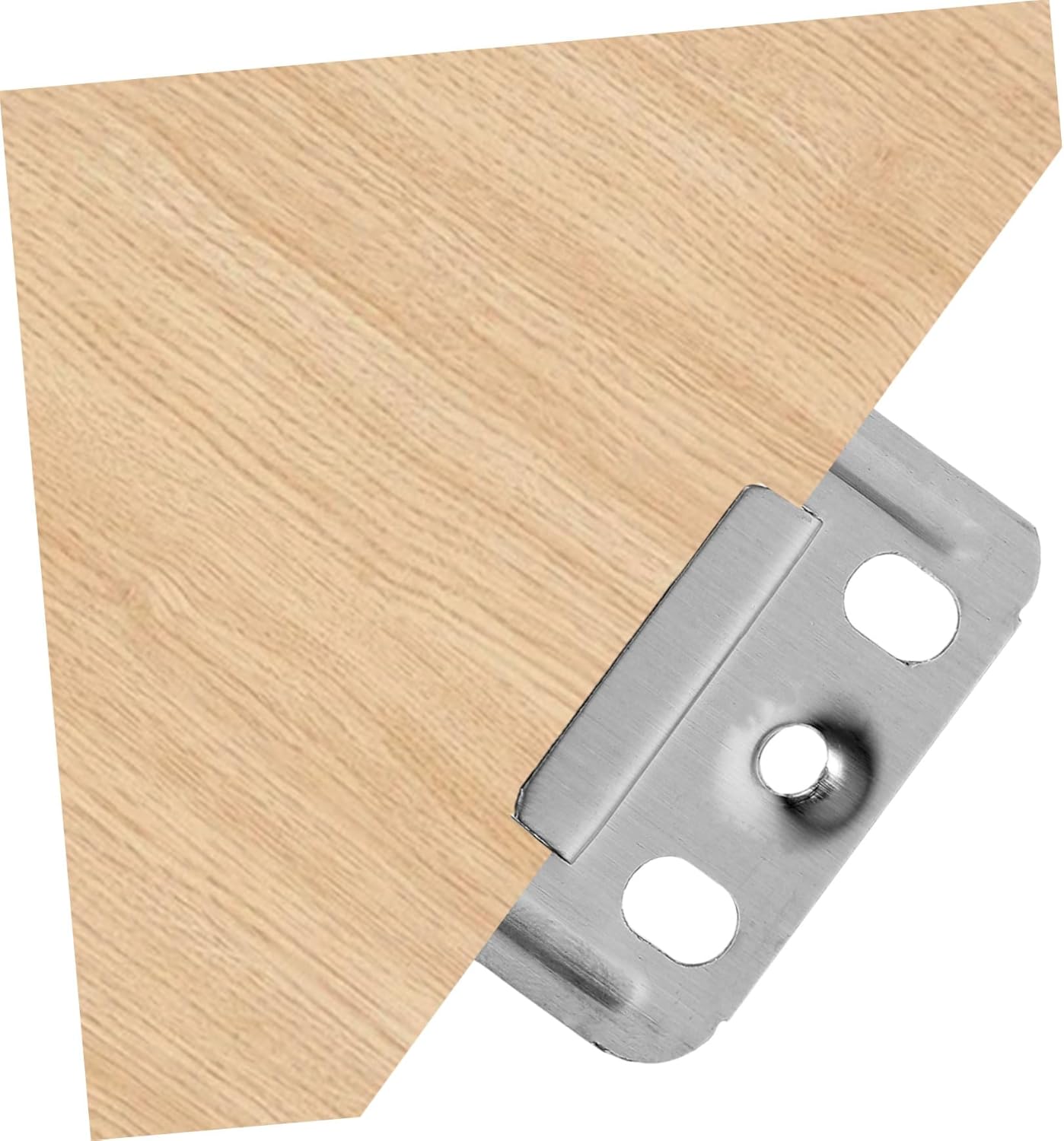 100 Pieces Stainless Steel Wall Panel Fasteners Heavy Duty Clips for Furniture Quick Installation without Tools Durable and Waterproof for Shelves and