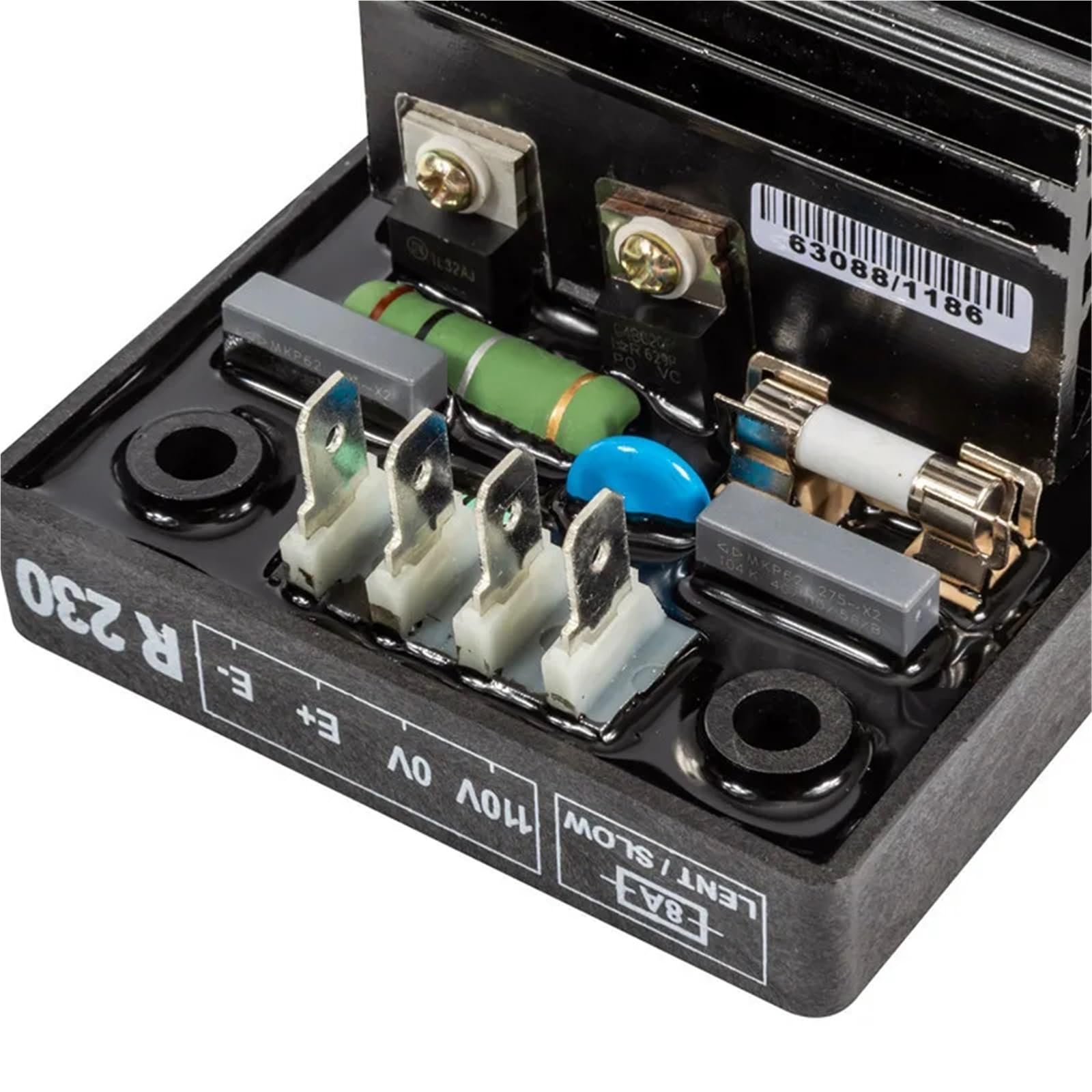 Regulador de voltaje automático R230 Regulador de voltaje automático for repuestos de generador diésel sin escobillas