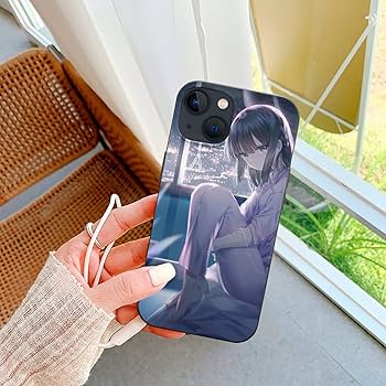 Amazon.co.jp: iPhone 13 用ケース 萌え アニメ柄 青春ブタ野郎