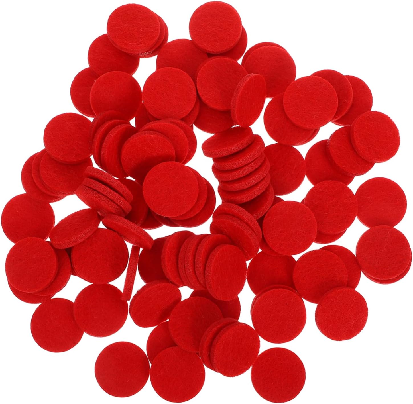 100Pcs Cotton Aroma Diffuser Pads Reusable Round Essential Oil Refill Mats for Aromatherapy Mini Cotton Diffusing Pads for Scenting Essential Oils and Diffusers
