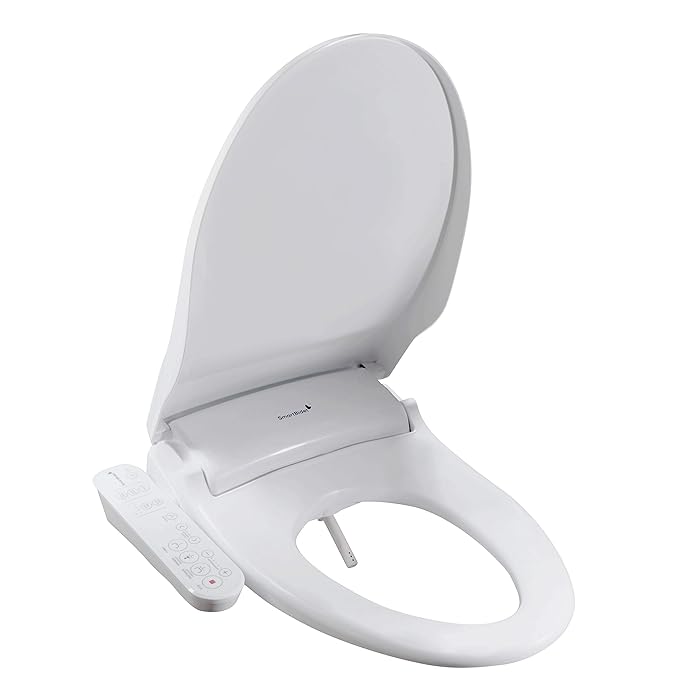 Buy SmartBidet SB100C Electric Bidet Seat for Elongated Toilets with