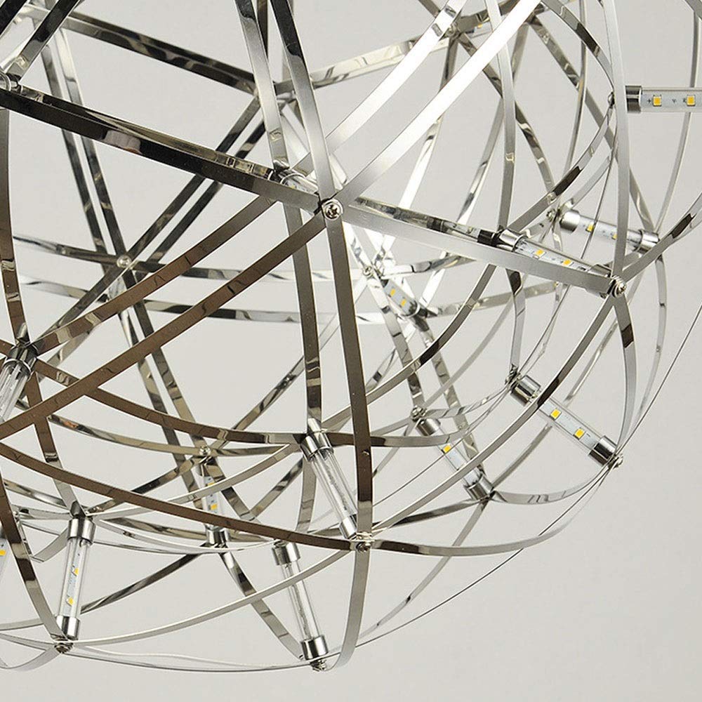 Lampe créative suspendue avec éclairage intérieur led modulable - 6