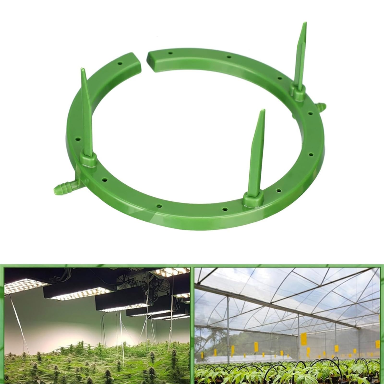 PANGBOER Guía de riego para Plantas en Maceta con Patas de Apoyo, Circuito de riego y Entrada de tubería para tareas rutinarias de Cuidado del jardín Utilice Circuito de riego de raíces Guía de Goteo