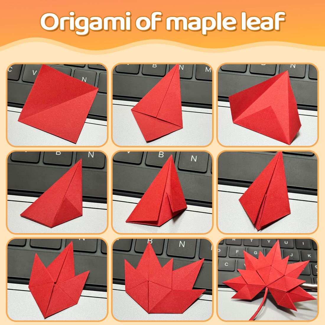 Origami Paper Kit - 1000 Sheets, 20 Colors -6 Origami Paper Kit - 1000 Sheets, 20 Colors -6