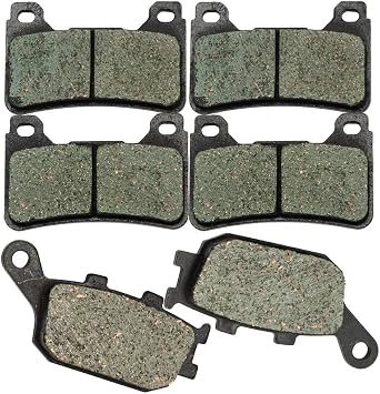 Front and Rear Brake Pads replacement for Honda CBR 1000 RR 2004-2005