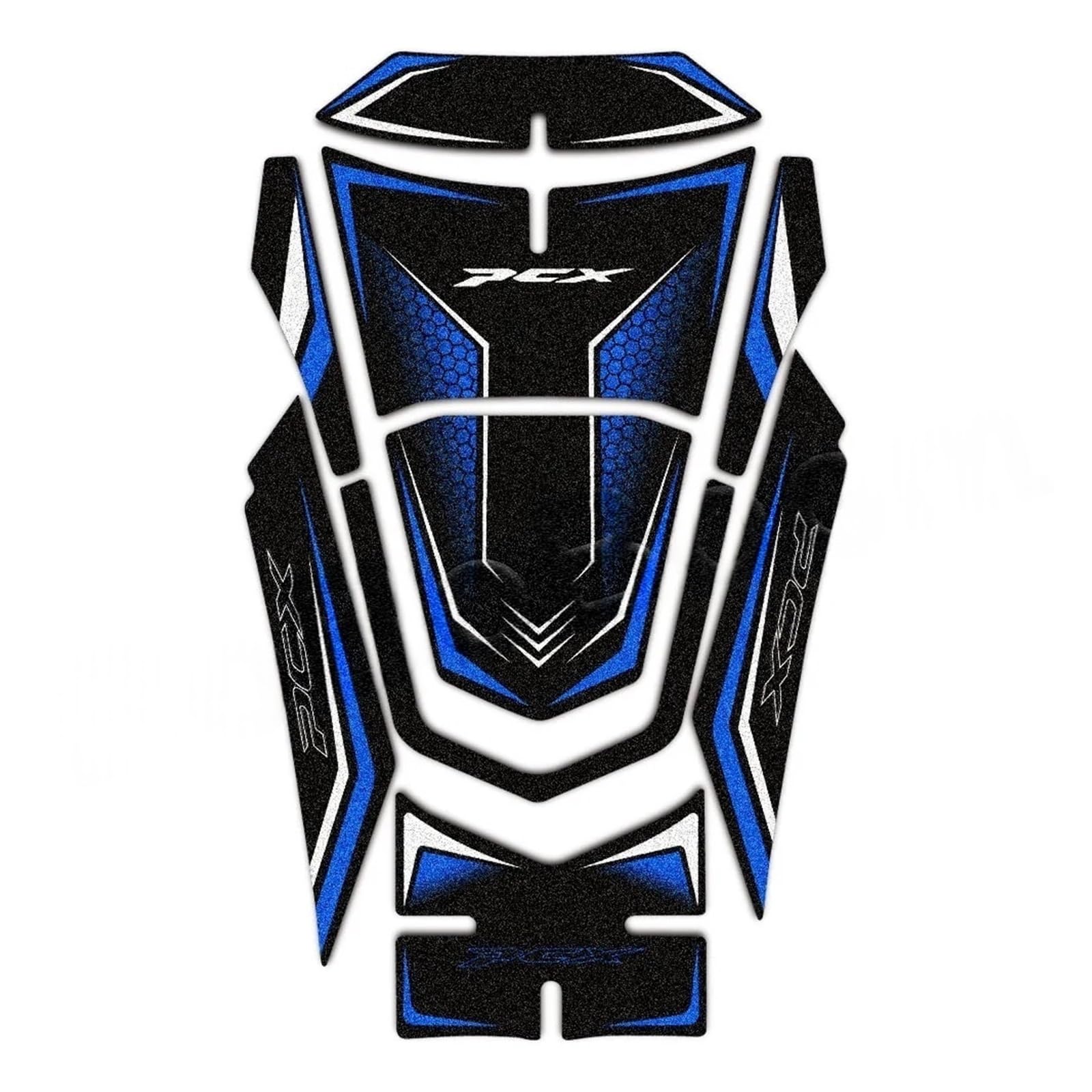 Motorcycle Gas Tank Sticker Motorcycle Fuel Tank Traction Pad Sticker Protector Accessories Replacement Generic Universal for PCX160 Pcx 160 2020-22