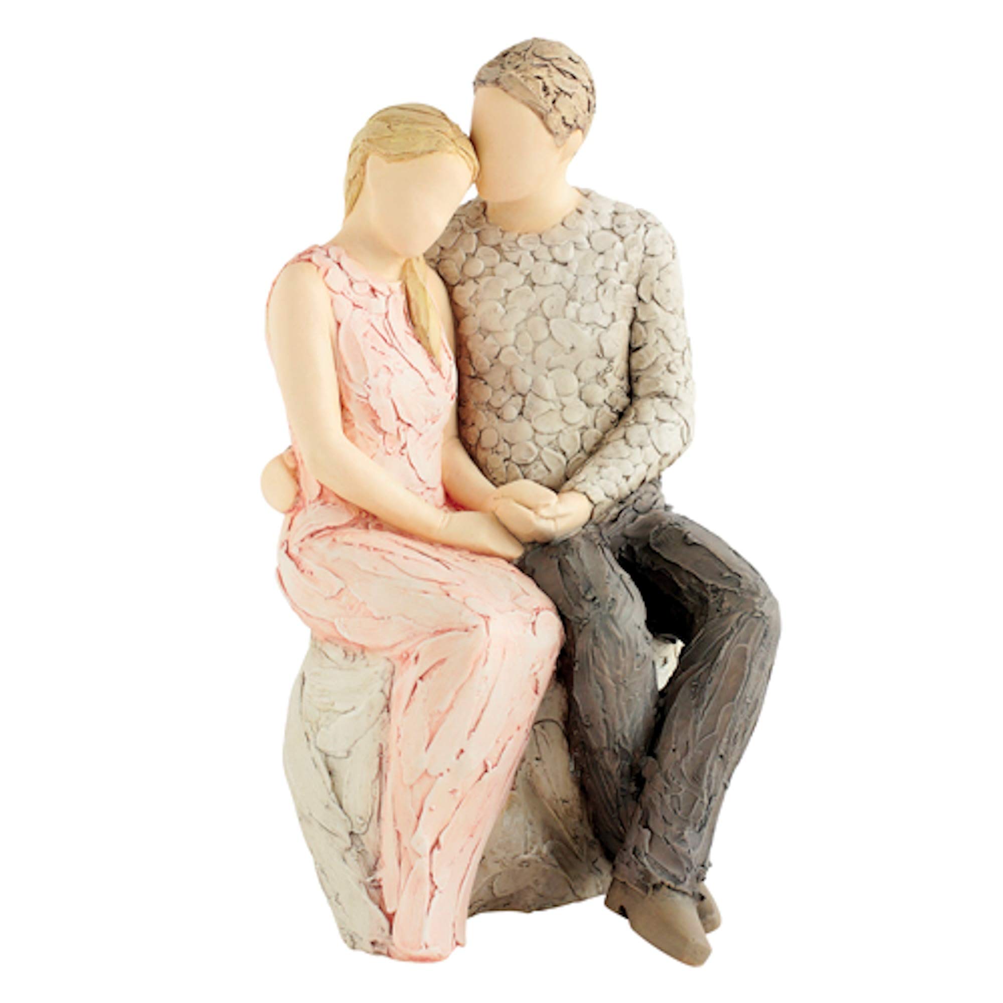 More Than Words Pink 9580 Always & Forever Couple Figurine