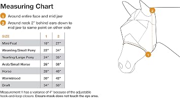 Cashel Quiet Ride Horse Fly Mask