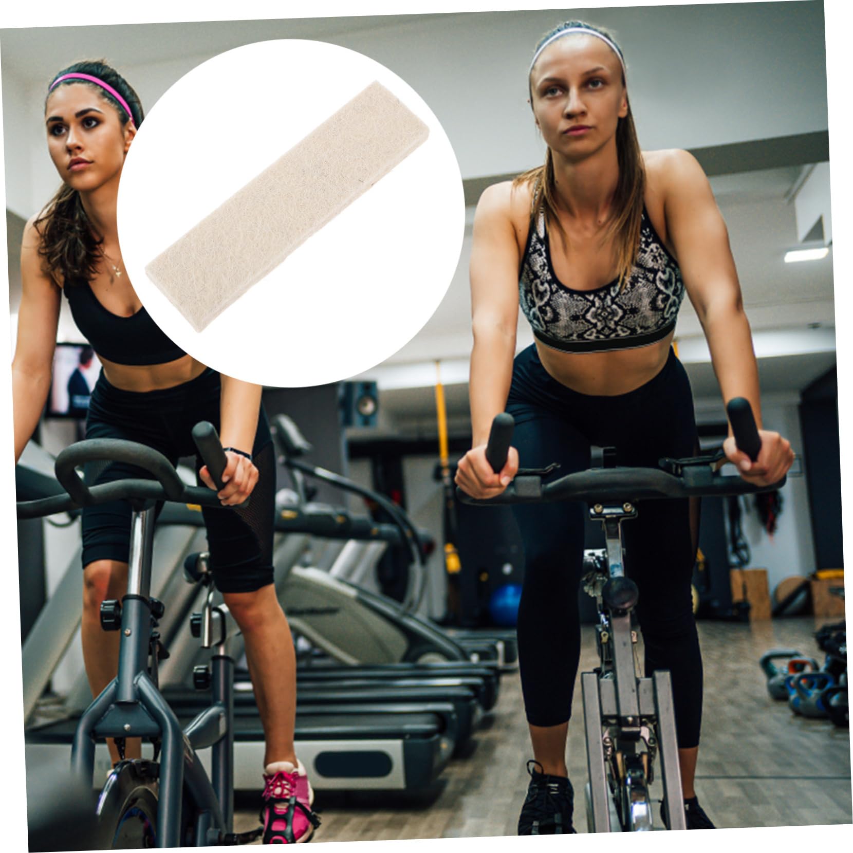 Mipcase 10 Sztuk Filcowe Klocki Hamulcowe Rower Treningowy Hamulce Siłownia Rower Klocek Hamulcowy Fitness Klocek Hamulcowy Rower Klocki Hamulcowe Rower Fitness Blok Hamulcowy Rower