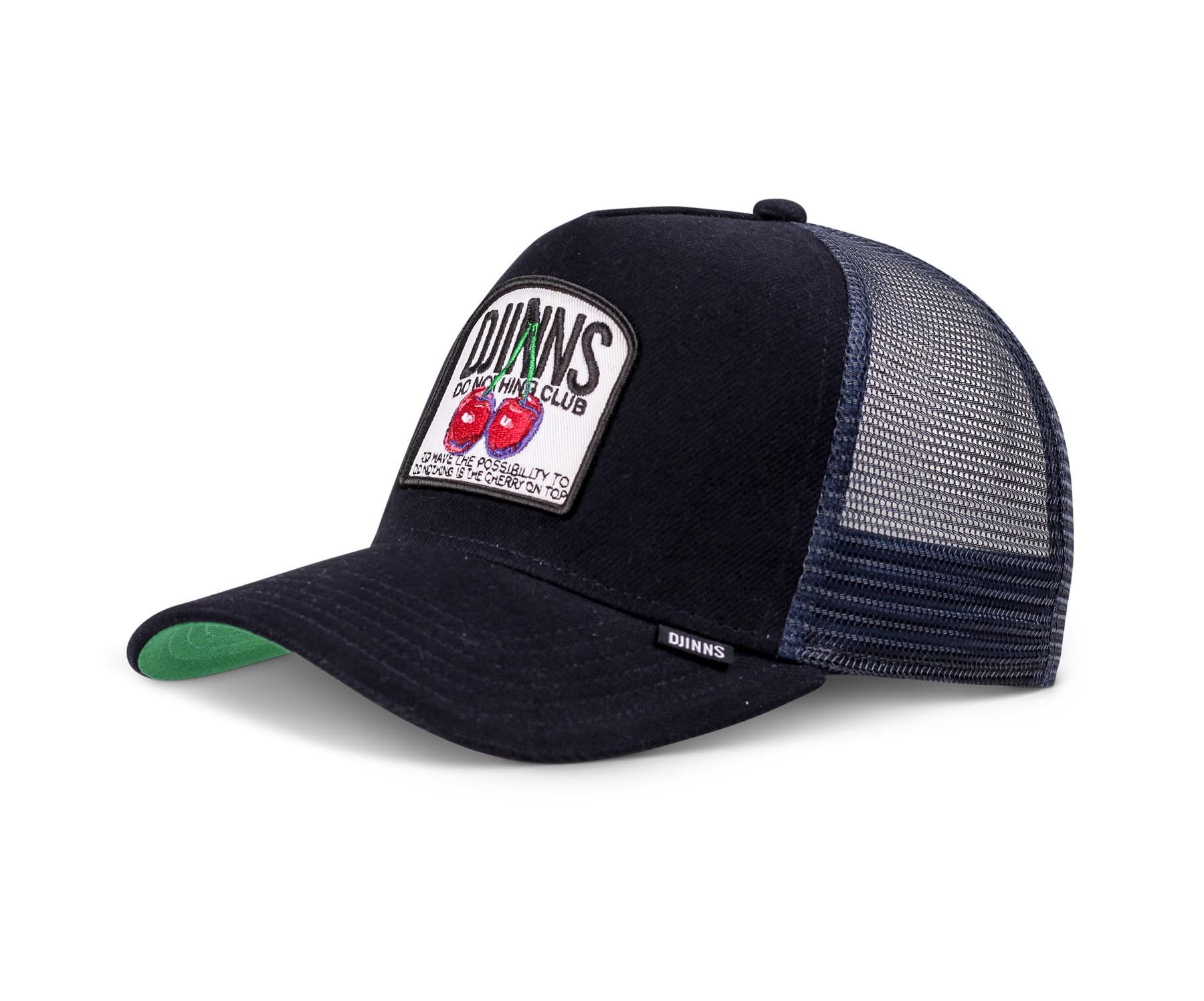 Djinns - DNC Cherry Trucker Cap Mesh Cap Hat Cap Hat Caps, navy, One Size
