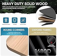 Vista 3 de Bunkie Board tamaño completo 54x75 - Tablas de cama de madera reforzada resistente para debajo del colchón, tablero de soporte universal para sofá