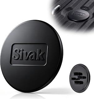 Sivak Rubber Gooseneck Hitch Cover, Trailer Towing Hole Cover Compatible with B&W Gooseneck Hitch Ball Systems, Protects Stowed Ball Position from Dirt, Rainwater, Mud, Leaves and Debris